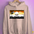 Bear Pride Pirate Flag Hoodie - Light Pink